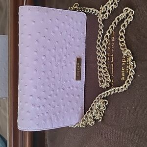 Kate Spade Lilac Crossbody Bag with Chain